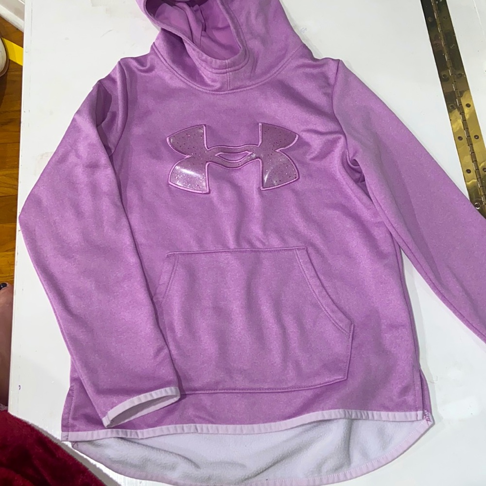 Girls Under Armour Sweatshirt Hoodie